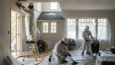 Water damage restoration team serving Thousand Oaks, CA with professional cleanup and repair services