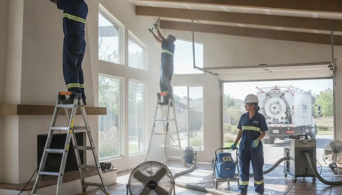 Water damage restoration team serving Thousand Oaks, CA, for fast emergency cleanup and repairs