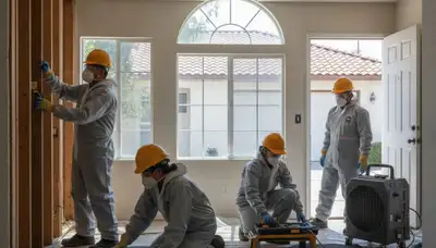 Water damage restoration team serving Thousand Oaks, CA for fast emergency cleanup and repair