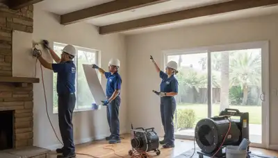 Water damage restoration team serving Thousand Oaks, CA with professional cleanup and repair services