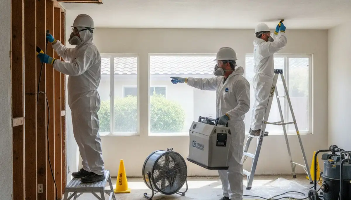 Water damage restoration team serving Thousand Oaks, CA, for fast water cleanup and repair